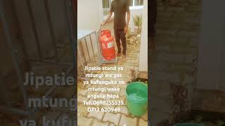 Stand Ya Mtungi Wa Gas Ya Kufunguka Na Gas Yake Angalia Hapa