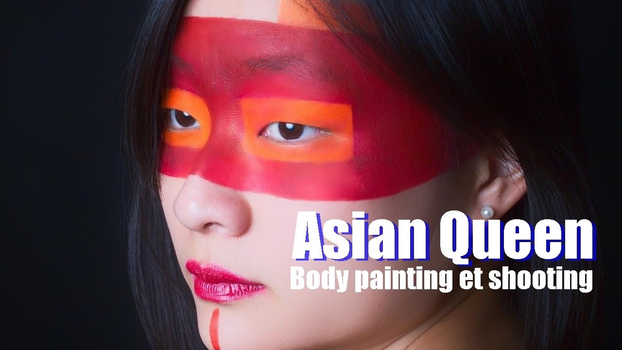 Asian body painting