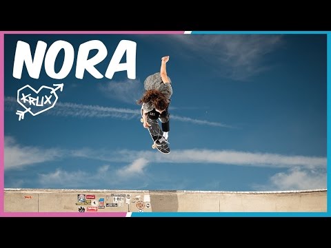 Nora Shreds on Krux 8.5's