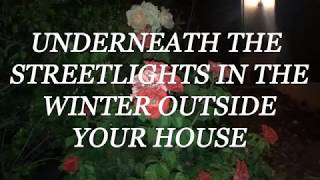 Watch Wallows Underneath The Streetlights In The Winter Outside Your House video