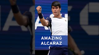 Carlos Alcaraz's INCREDIBLE lob! 👌