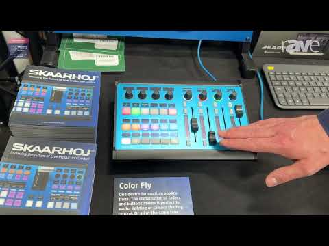 ISE 2025: SKAARHOJ Showcases Color Fly Universal Control Panel