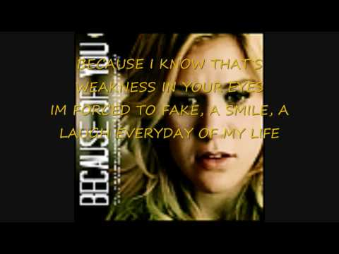 Because Of You Lyrics by Kelly Clarkson and Reba McEntire