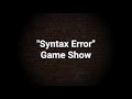 RubyConf 2019 - Syntax Error Game Show