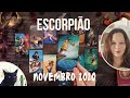 Escorpião Novembro 2020 | Tarot & Oráculos (12 aspectos: amor, dinheiro, trabalho etc)