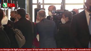 Hurbaşkanı Erdoğan Macaristan Başbakanı Viktor Orbanı Karşılıyor