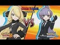 Pokemon Sun and Moon: Champion Cynthia Vs Anabel (Battle Tree Anabel Vs Champion Cynthia)
