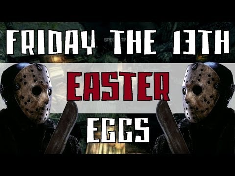 COD GHOSTS FRIDAY THE 13TH Easter Eggs! Jason Easter Eggs Horror...