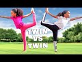 Extreme Yoga Challenge Twin Vs Twin!