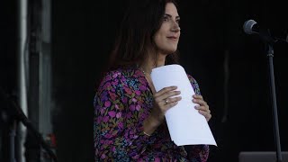 Isabelle Chappin - Manifestatie Vrouwen voor Vrijheid. Amsterdam, 4 september 2021