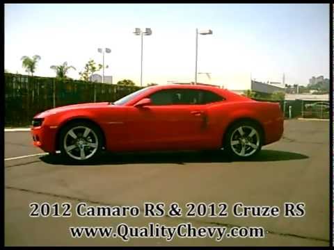 2012 Camaro RS 2012 Cruze RS