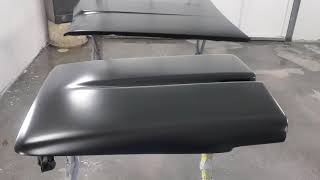 Satin Black Duster Parts. American Dreams Restoration