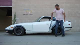 Jdm Legends 1972 Datsun 240Z Fairlady Start Up And Drive For Sale By Heritage Gruppe