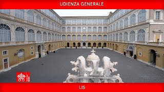 Udienza Generale 23 giugno 2021 Papa Francesco - LIS
