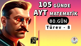 105 Günde AYT Matematik Kampı | 80.Gün | Türev-8 | #türev #aytmatematik #ayt #20