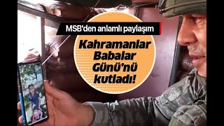Milli Savunma Bakanlığından Özel Babalar Günü Kutlaması 21.06.2020 Turkey