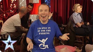 Quickfire Questions with Lost Voice Guy | BGT 2018 Quickfire Questions with Lost Voice Guy | BGT 2018