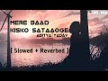 Mere Baad Kisko Sataaoge [ Slowed + Reverbed ] | Aditya Yadav | Reels Viral Song | Sv Music Editing