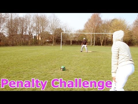 Penalty Challenge With My Dad