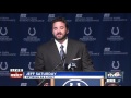 Raw: Jeff Saturday retires with the Colts