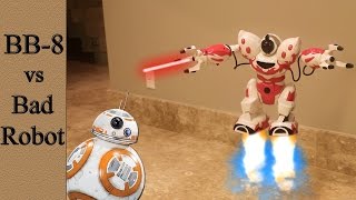 Robots Battle - BB-8 vs bad robot Robots Battle - BB-8 vs bad robot