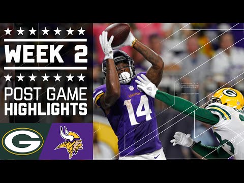 Packers Vs Vikings Nfl Week 2 Game Highlights Packers Vs Vikings Nfl Week 2 Game Highlights