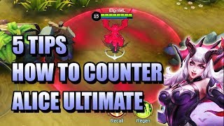 HOW TO COUNTER ALICE ULTIMATE ?