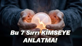 Bu 7 Sırrı Ki̇mseye Anlatma Allaha Emanet Etmenin Huzuru