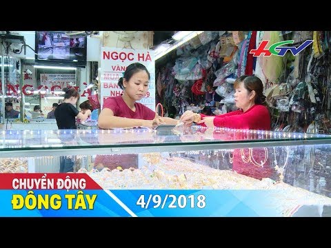 Giá vàng hôm nay giảm mạnh nhất trong 5 năm | CHUYỂN ĐỘNG ĐÔNG TÂY - 4/9/2018