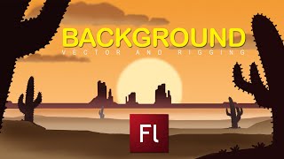 Flash Animation Tutorial-Background Creation