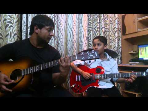 Hai apna dil to awara from Xpoze guitar cover by rio and amit...