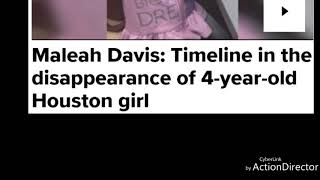 Our Tribute to Houston's on Baby Girl Maleah Davis