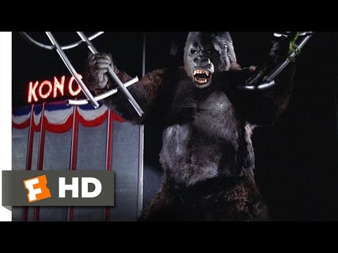 King Kong (89) Movie CLIP - An Escape-Proof Cage (1976) HD