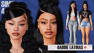 Baddie Latinas Cc Folder & Sims Download Sims 4 Create A Sim