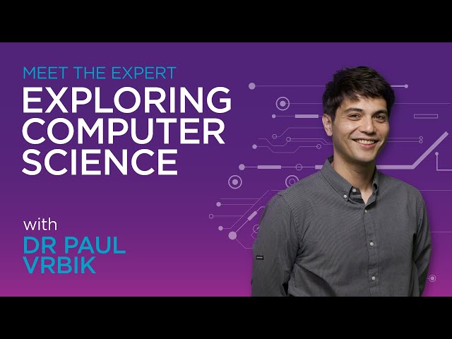 Watch Meet the expert: Exploring Computer Science with Dr Paul Vrbik on YouTube.