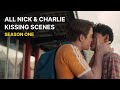 Heartstopper - ALL Nick & Charlie Kissing Scenes (Season One)