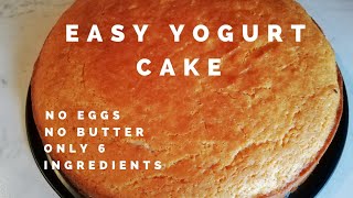 Healthy Yogurt Cake - No Eggs And No Er