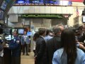 Watch Tense trading at NY Stock Exchange Video