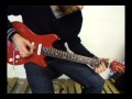 Jack and Danny Brothers JD-OC3FRD Electric Guitar DEMO -- Red Finish