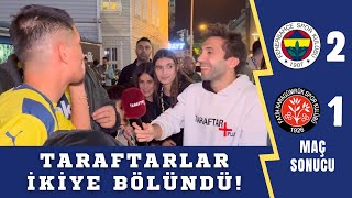 Galatasaraydan Daha İyi̇ Takimiz Fenerbahçe 2-1 Karagümrük Maç Sonu Röportajı