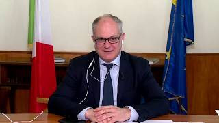 Il ministro Gualtieri al convegno “Obiettivo rilancio - Speciale Telefisco - Videoforumedition”