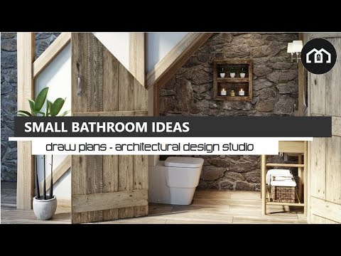 Small Bathroom Ideas To Inspire & Motivate - Interior Design Tips & Advice From Draw Plans #shorts desain interior kamar