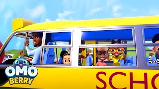 Wheels On The Bus! | Nursery Rhymes and Songs for Kids | OmoBerry