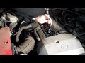 Video How to change spark plugs in a Mercedes SLK 230 (R170)