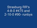 Strasburg RR #475 and #90 Runbys.