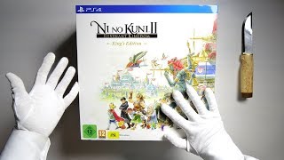 Ni No Kuni II Revenant Kingdom King's Edition Unboxing - Limited Collector's Edition + Bonus