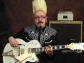 Guitar demo Gretsch White Falcon ala Billy Duffy of The Cult