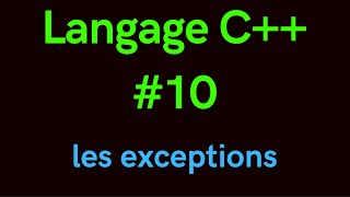 Langage C Les Exceptions