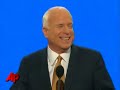 Raw Video: Protests Interrupt McCain Speech