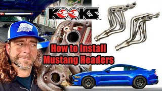 How To Install Long Tube Headers On A Mustang